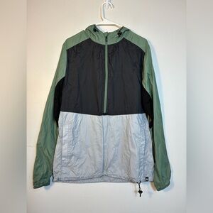 Smartwool Merino sport ultralight Anorak Jacket Men’s‎ Sz M Colorblock 1/4 Zip